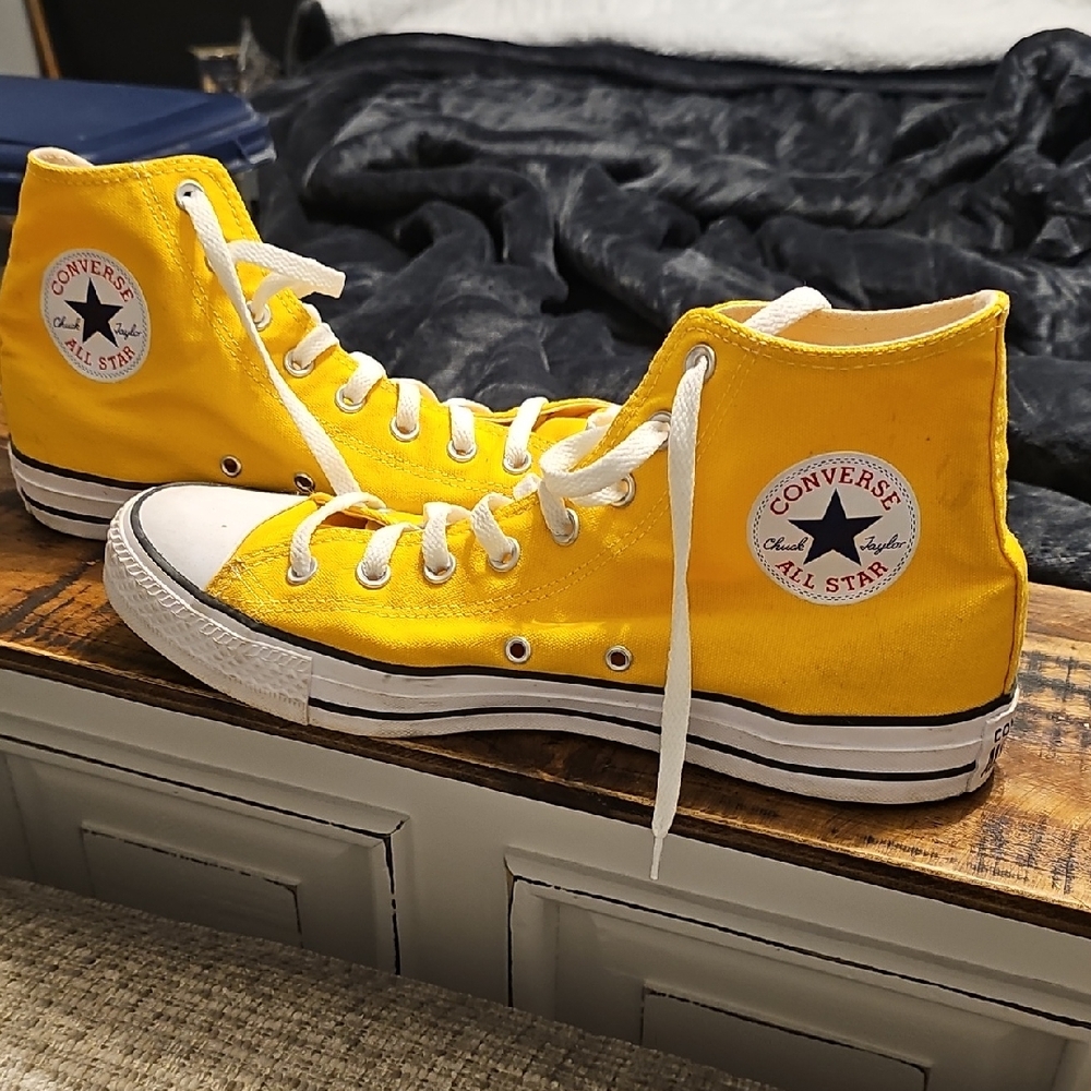 Converse All Star Bright Yellow High-Tops